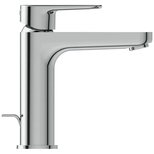 Waschtischarmatur Cerafine O, H120, BlueStart, mit Ablaufgarnitur, Ausladung 136mm, Chrom Waschtischarmatur Cerafine O, H120, BlueStart, mit Ablaufgarnitur, Ausladung 136mm, Chrom