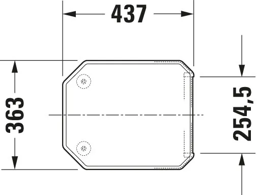 Duravit WC-Sitz „1930“ 36,7 × 43,7 × 3,6 cm