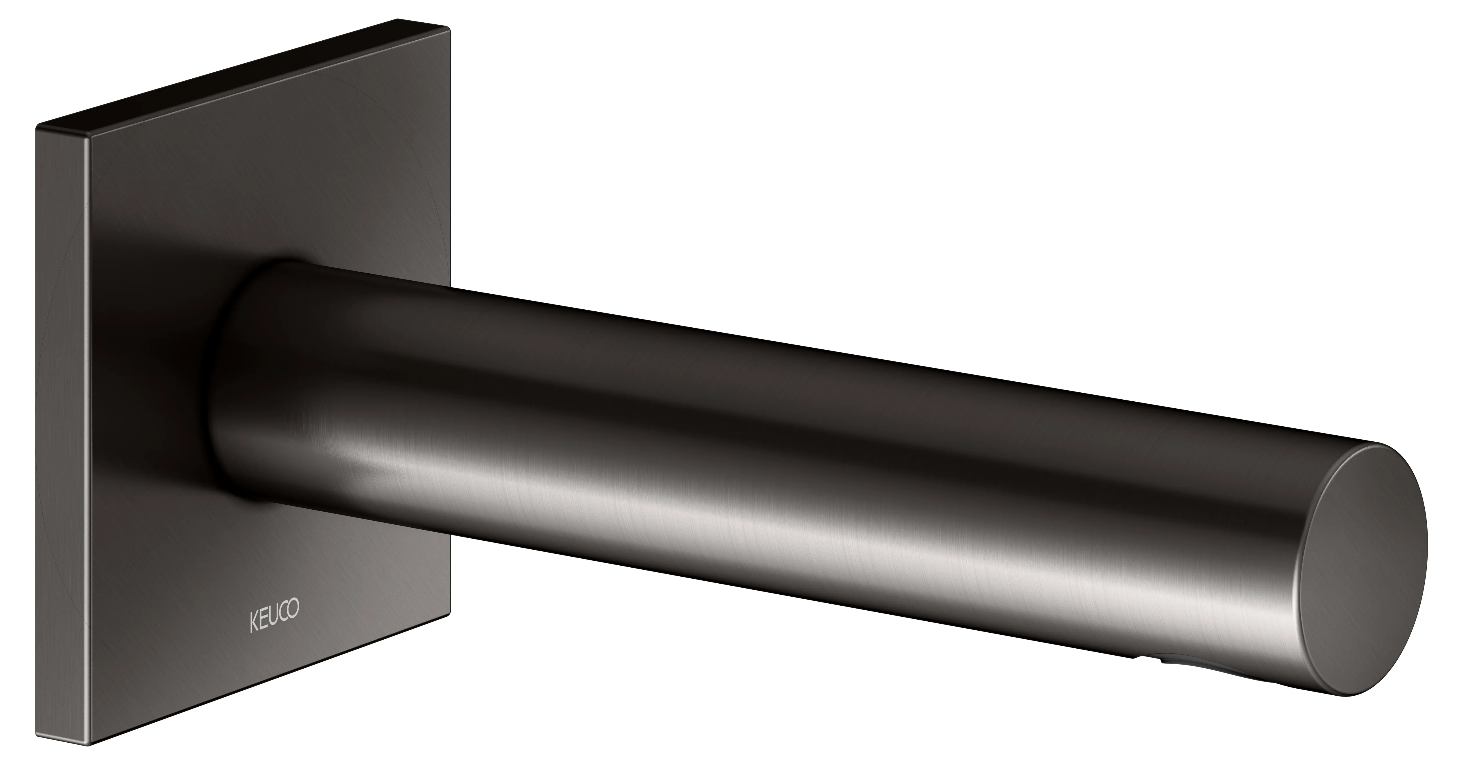 IXMO Wanneneinlauf DN15 Ausladung 180 mm Titanschwarz gebürstet IXMO Wanneneinlauf DN15 Ausladung 180 mm Titanschwarz gebürstet