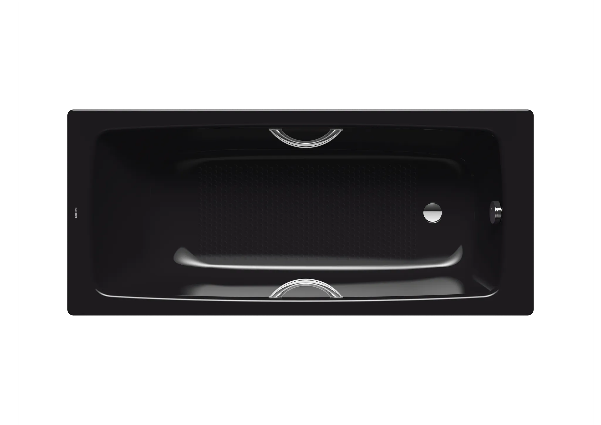 Kaldewei Badewanne „Cayono“ Star rechteck 150 × 70 cm, mit Grifflochbohrungen in schwarz Kaldewei Badewanne „Cayono“ Star rechteck 150 × 70 cm, mit Grifflochbohrungen in schwarz