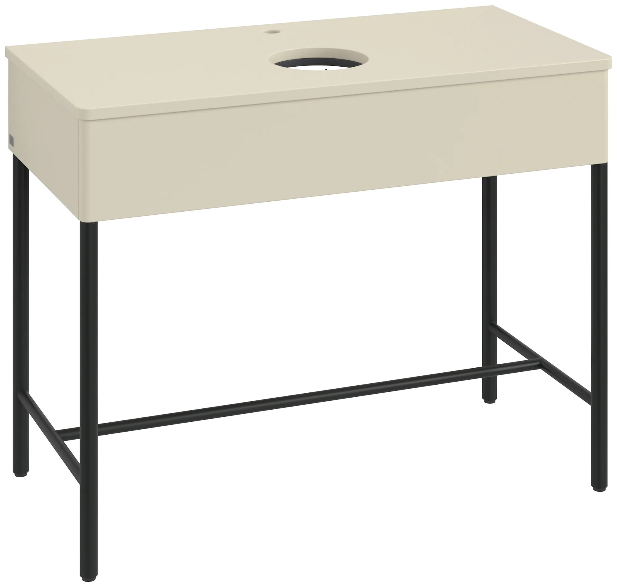 Villeroy & Boch Waschbeckenunterschrank Artis L61051, Silk Grey Matt Lacquer, 1000x782x500mm, mit Metallgestell, Beleuchtung, Push-to-open Funktion Villeroy & Boch Waschbeckenunterschrank Artis L61051, Silk Grey Matt Lacquer, 1000x782x500mm, mit Metallgestell, Beleuchtung, Push-to-open Funktion