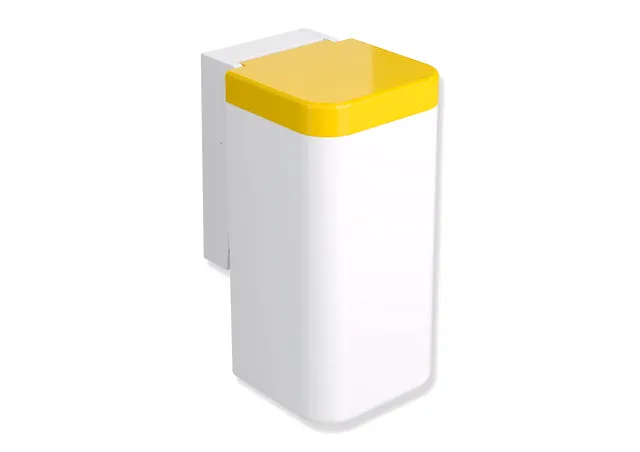 HEWI Hygieneabfallbehälter „Serie 477“ 16,1 × 31 cm in Senfgelb HEWI Hygieneabfallbehälter „Serie 477“ 16,1 × 31 cm in Senfgelb