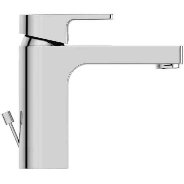 Waschtischarmatur Edge, 5 l/min., mit Ablaufgarnitur, Ausladung 125mm, Chrom Waschtischarmatur Edge, 5 l/min., mit Ablaufgarnitur, Ausladung 125mm, Chrom