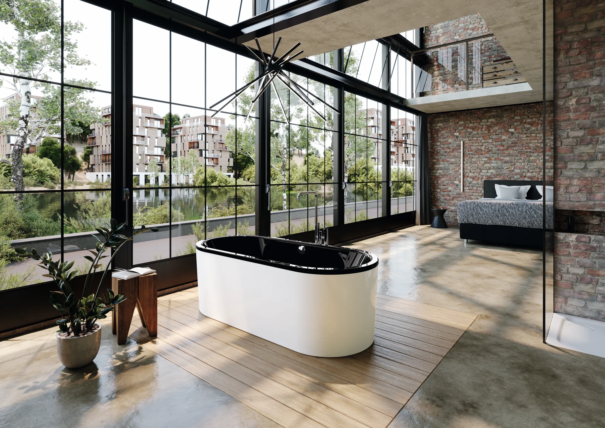 Kaldewei Badewanne „Classic Duo Oval“ freistehend oval 180 × 80 cm in schwarz matt Kaldewei Badewanne „Classic Duo Oval“ freistehend oval 180 × 80 cm in schwarz matt