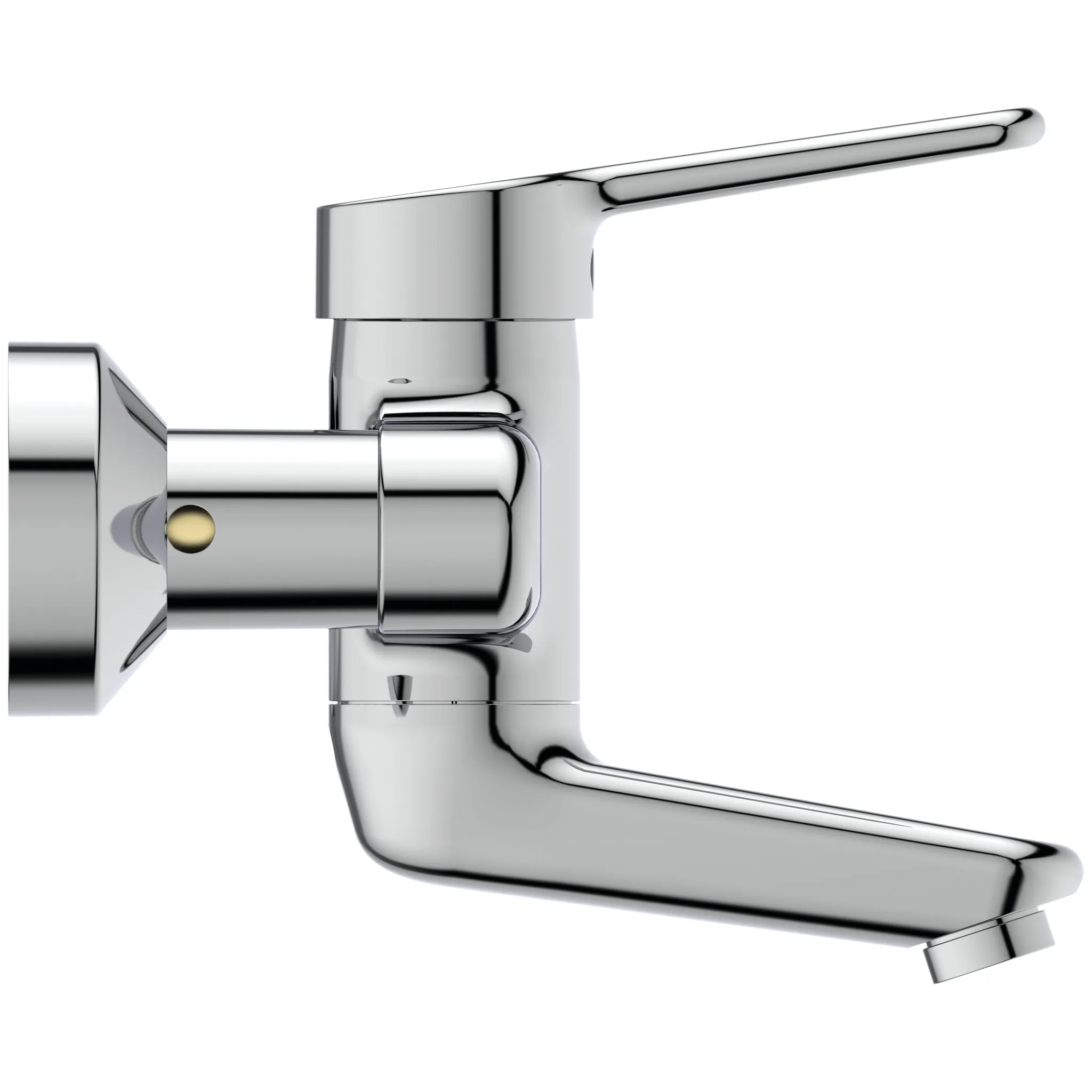 Ideal Standard Wand-Waschtischarmatur Ceraplus 5l/min. Ausladung 110mm absp.S-Anschlüsse Chrom Ideal Standard Wand-Waschtischarmatur Ceraplus 5l/min. Ausladung 110mm absp.S-Anschlüsse Chrom