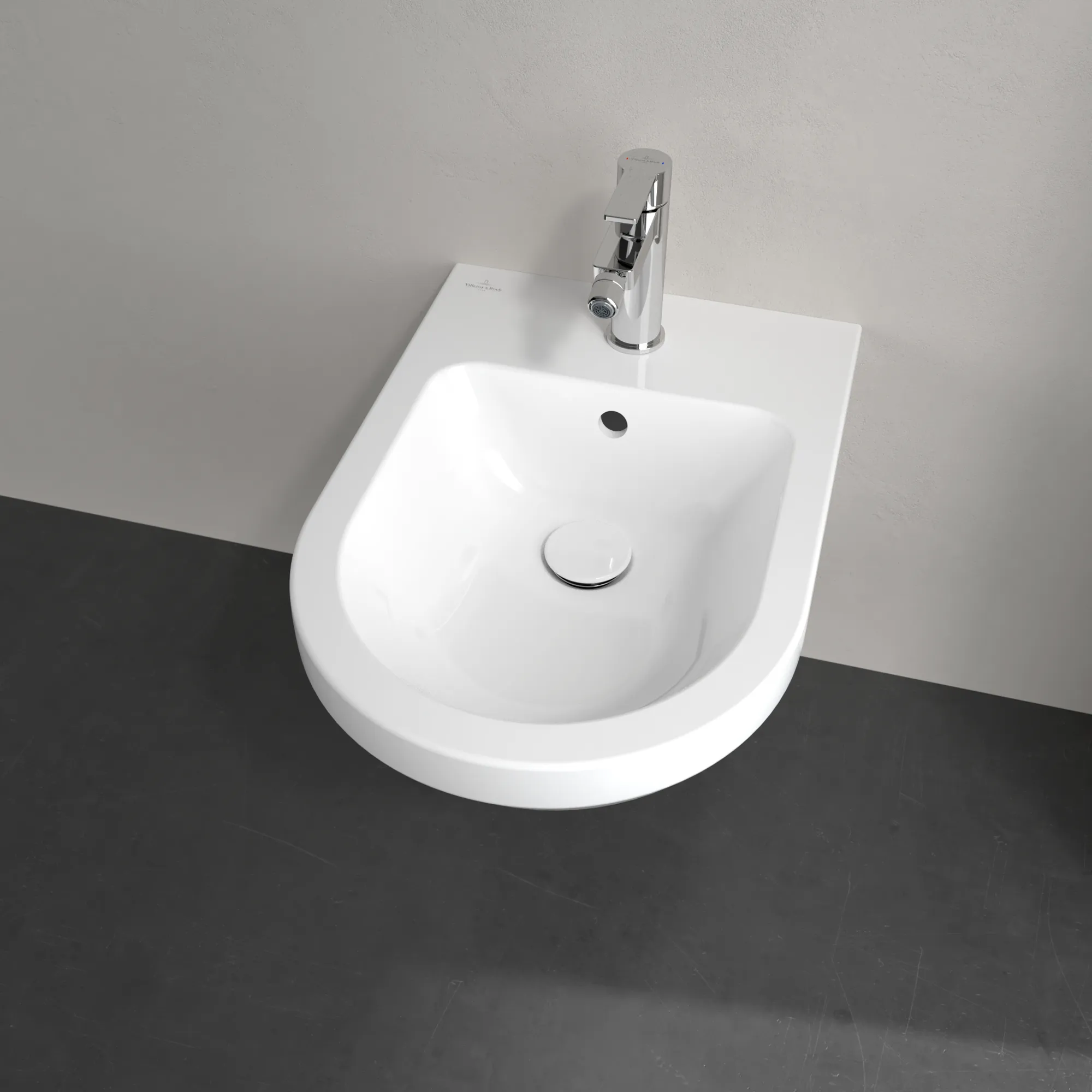 Villeroy & Boch Bidet „Architectura“, Befestigung verdeckt 37 × 53 × 27 cm