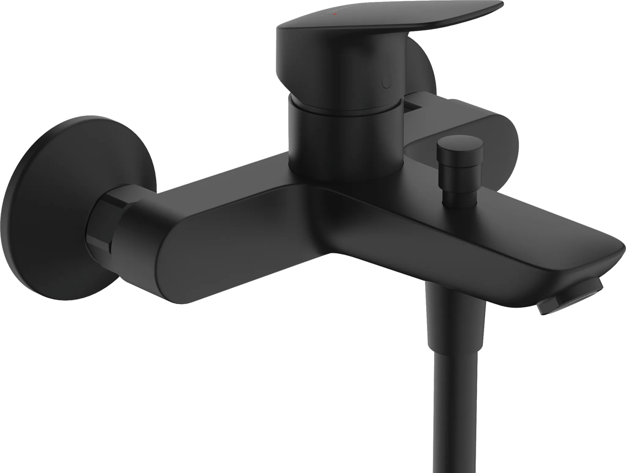 Hansgrohe Logis Einhebel-Wannenmischer Aufputz, Mattschwarz Hansgrohe Logis Einhebel-Wannenmischer Aufputz, Mattschwarz