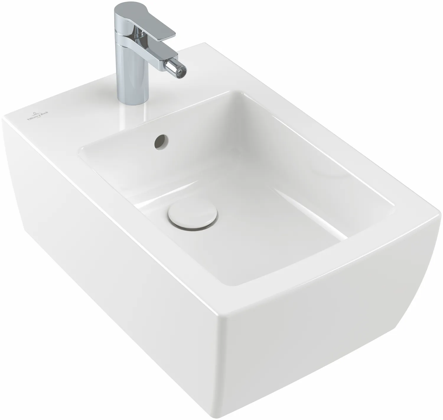 Bidet „Memento 2.0“, Befestigung verdeckt 37,5 × 23 × 56 × 56 cm in Graphite