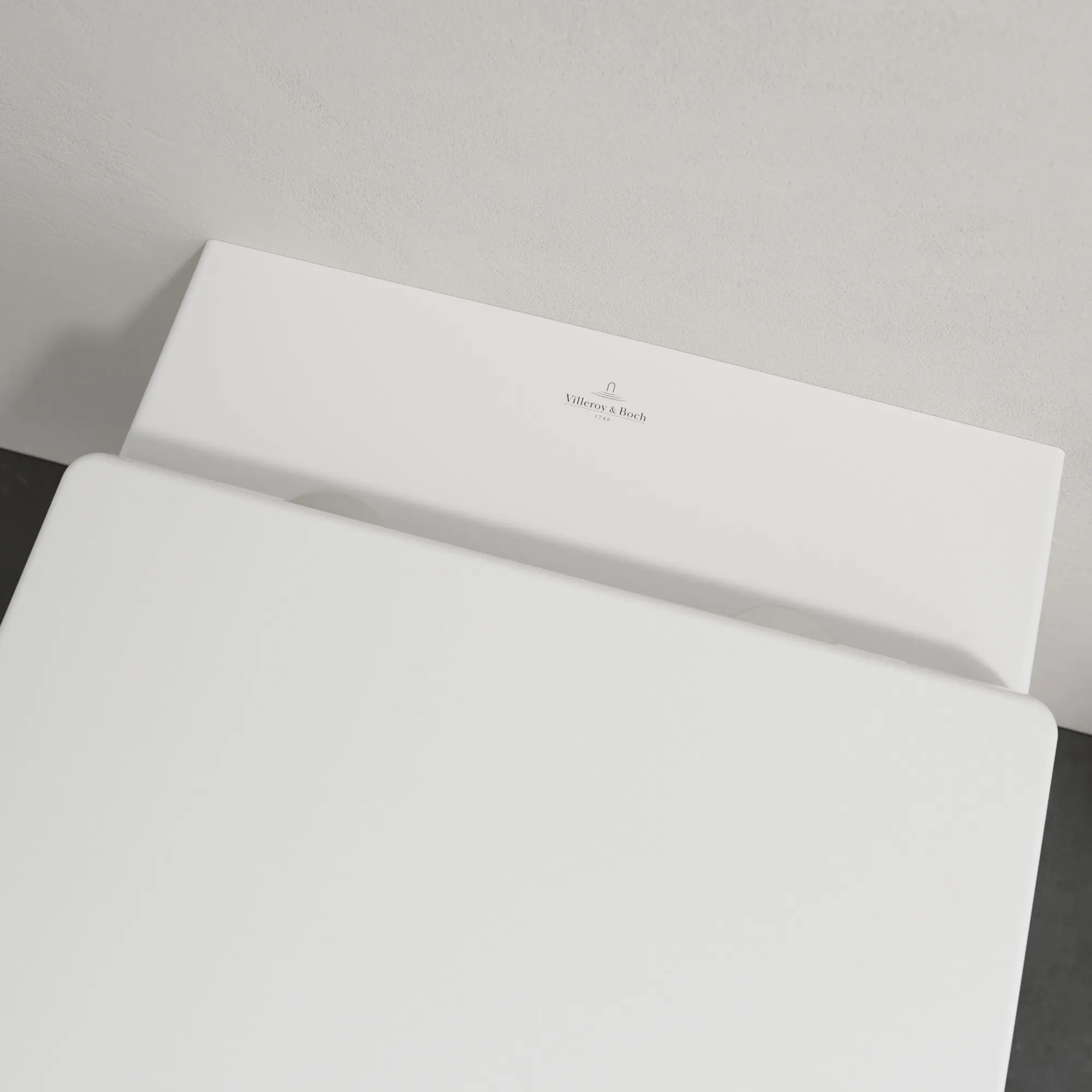 Wand-Tiefspül-WC DirectFlush „Memento 2.0“ 37,5 × 34,5 × 56 × 56 cm in Weiß Alpin, Abgang waagerecht, ohne Spülrand Wand-Tiefspül-WC DirectFlush „Memento 2.0“ 37,5 × 34,5 × 56 × 56 cm in Weiß Alpin, Abgang waagerecht, ohne Spülrand