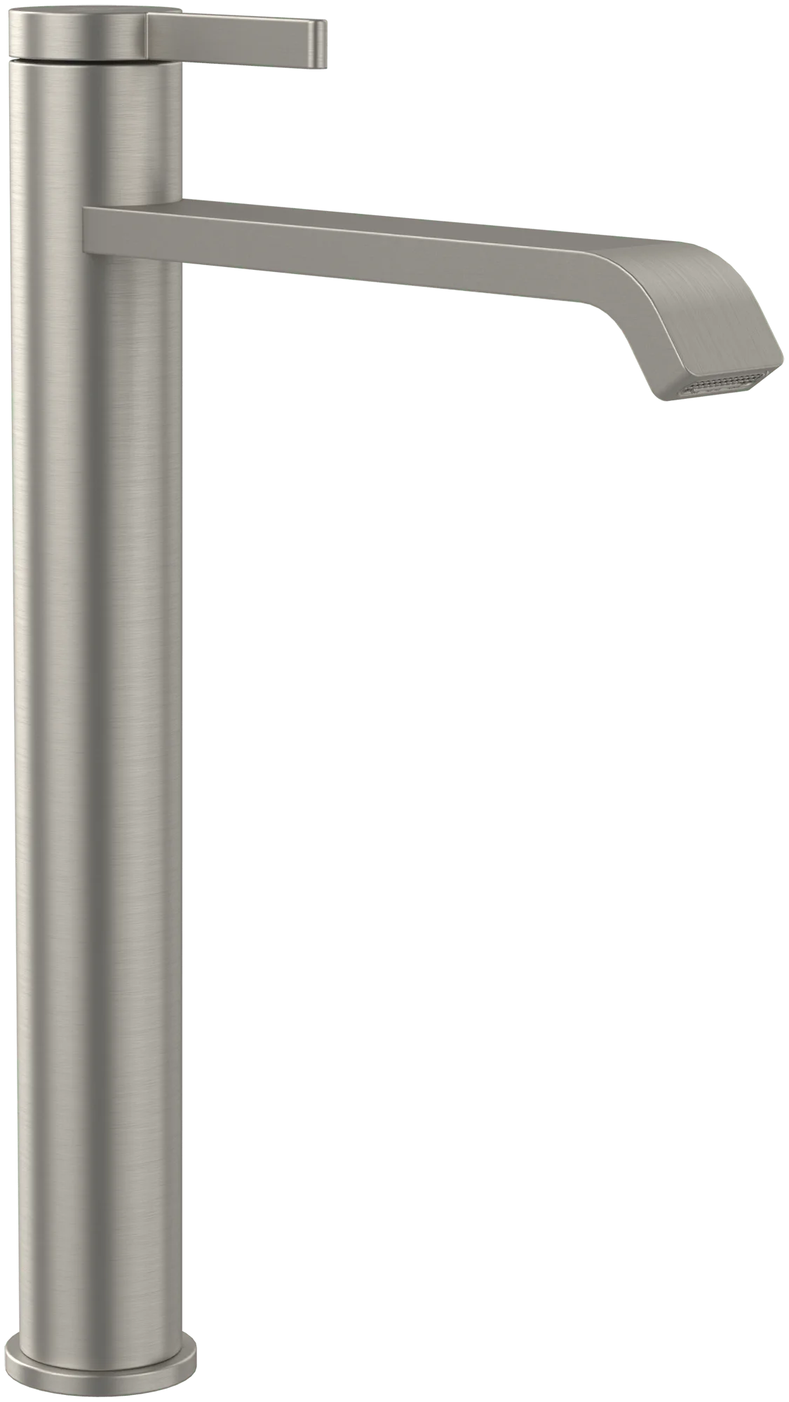 Villeroy & Boch Dawn Einhebel-Waschtischarmatur erhöht TVW106106152 Brushed Nickel Matt