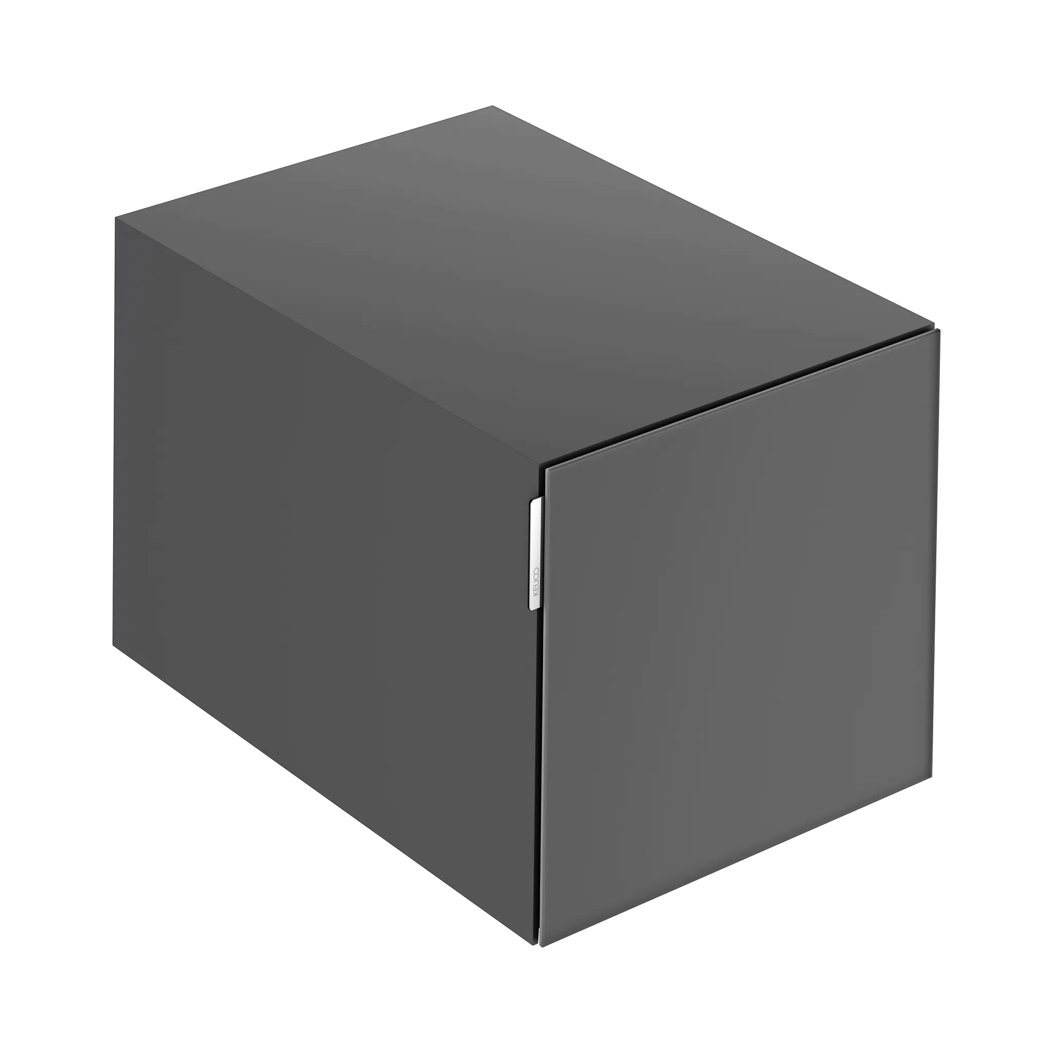 KEUCO Sideboard mit Auszug „Edition 11 Art“ Smoke (Glas, satiniert), Smoke (Lack, seidenmatt), mit Beleuchtung 40 × 35 × 49 cm KEUCO Sideboard mit Auszug „Edition 11 Art“ Smoke (Glas, satiniert), Smoke (Lack, seidenmatt), mit Beleuchtung 40 × 35 × 49 cm