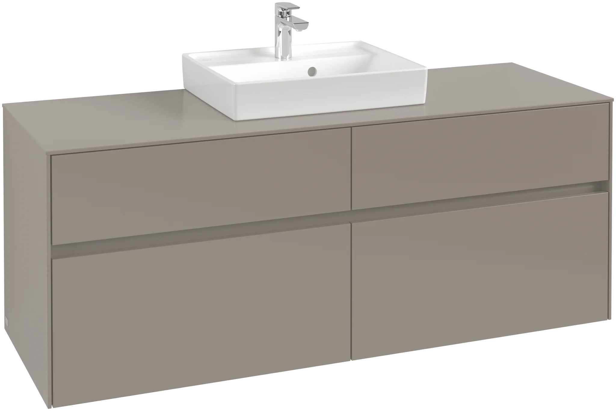 Villeroy & Boch Waschbeckenunterschrank Collaro C073B0 Arizona Oak, 1400 x 548 x 500 mm, mit Beleuchtung und SoftClosing