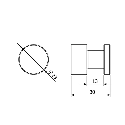 VELA R Haken chrom VELA R Haken chrom