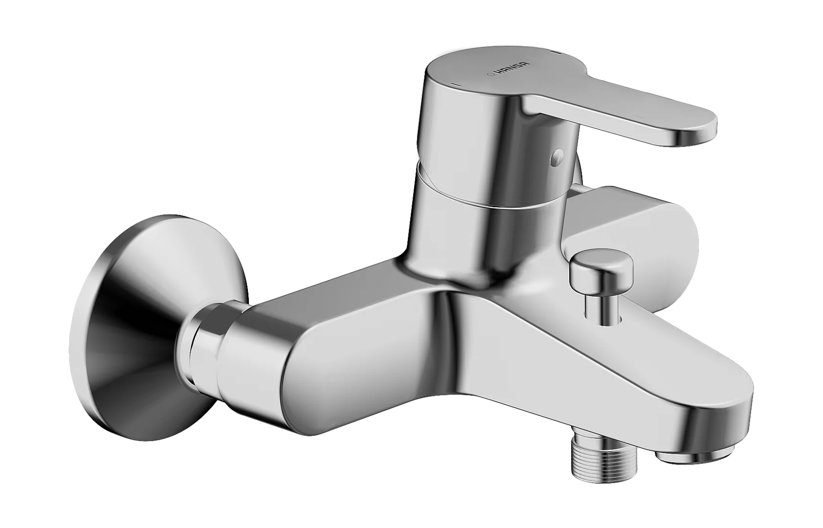 HansaPRIMO Einhebelmischer Wafü und Brausebatterie DN15 Chrom HansaPRIMO Einhebelmischer Wafü und Brausebatterie DN15 Chrom