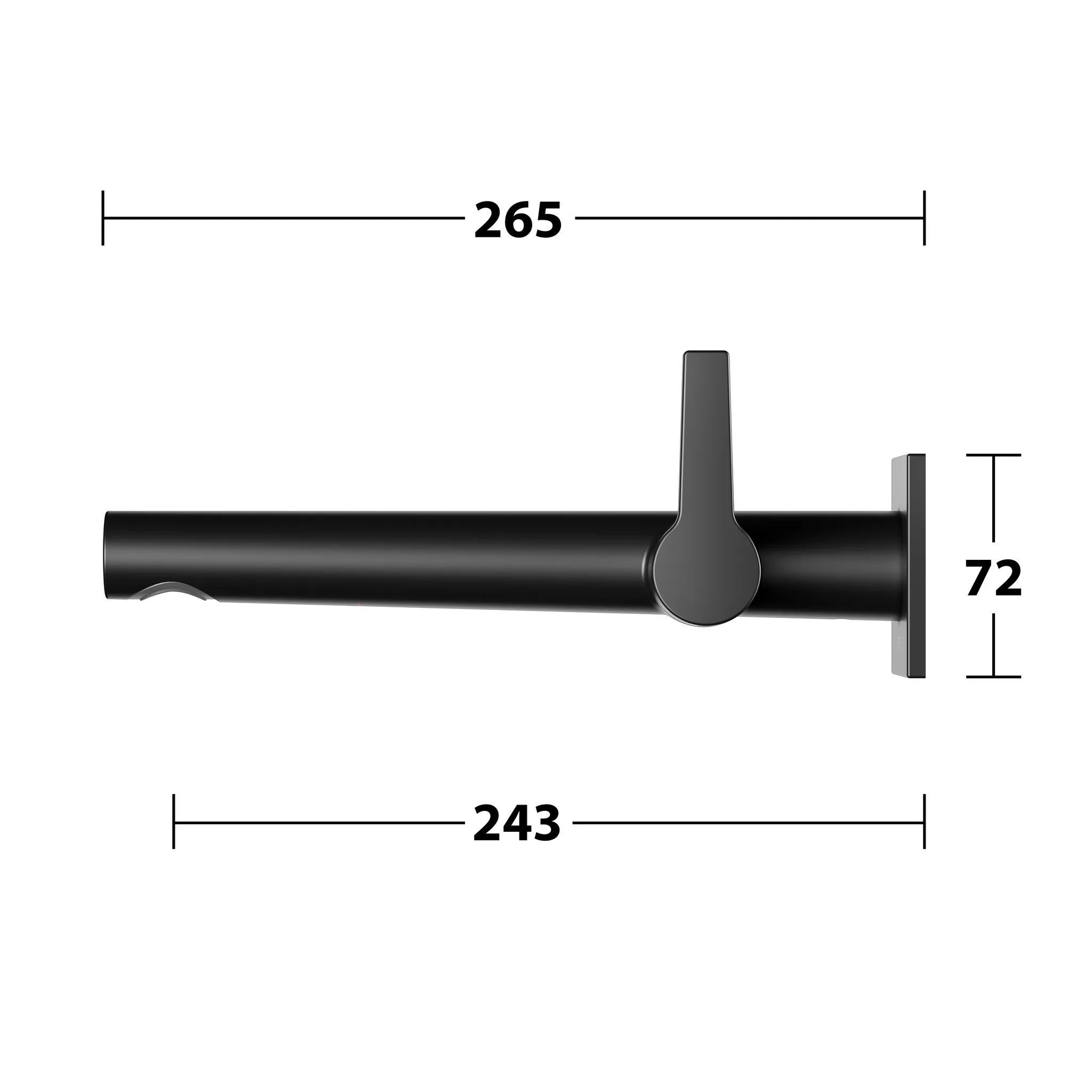 KEUCO EDITION 11 Einhebel-Waschtischmischer Unterputz 1 Loch schwarz matt KEUCO EDITION 11 Einhebel-Waschtischmischer Unterputz 1 Loch schwarz matt
