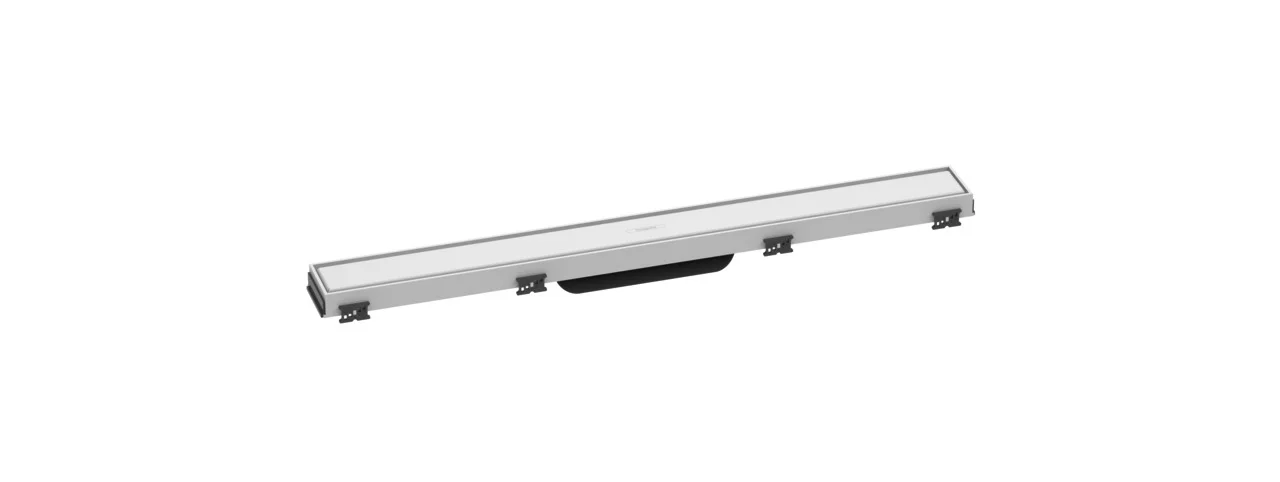 Hansgrohe RainDrain Match Duschrinne 700 mm, höhenverstellbarer Rahmen, Edelstahl V2A, bis 18 mm Fliesenstärke, wandangebunden oder frei im Raum Hansgrohe RainDrain Match Duschrinne 700 mm, höhenverstellbarer Rahmen, Edelstahl V2A, bis 18 mm Fliesenstärke, wandangebunden oder frei im Raum