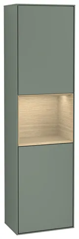 Villeroy & Boch Hochschrank „Finion“ 41,8 × 151,6 cm 2 Türen, Anschlag: rechts, inkl. Beleuchtung Anschlag rechts Villeroy & Boch Hochschrank „Finion“ 41,8 × 151,6 cm 2 Türen, Anschlag: rechts, inkl. Beleuchtung Anschlag rechts