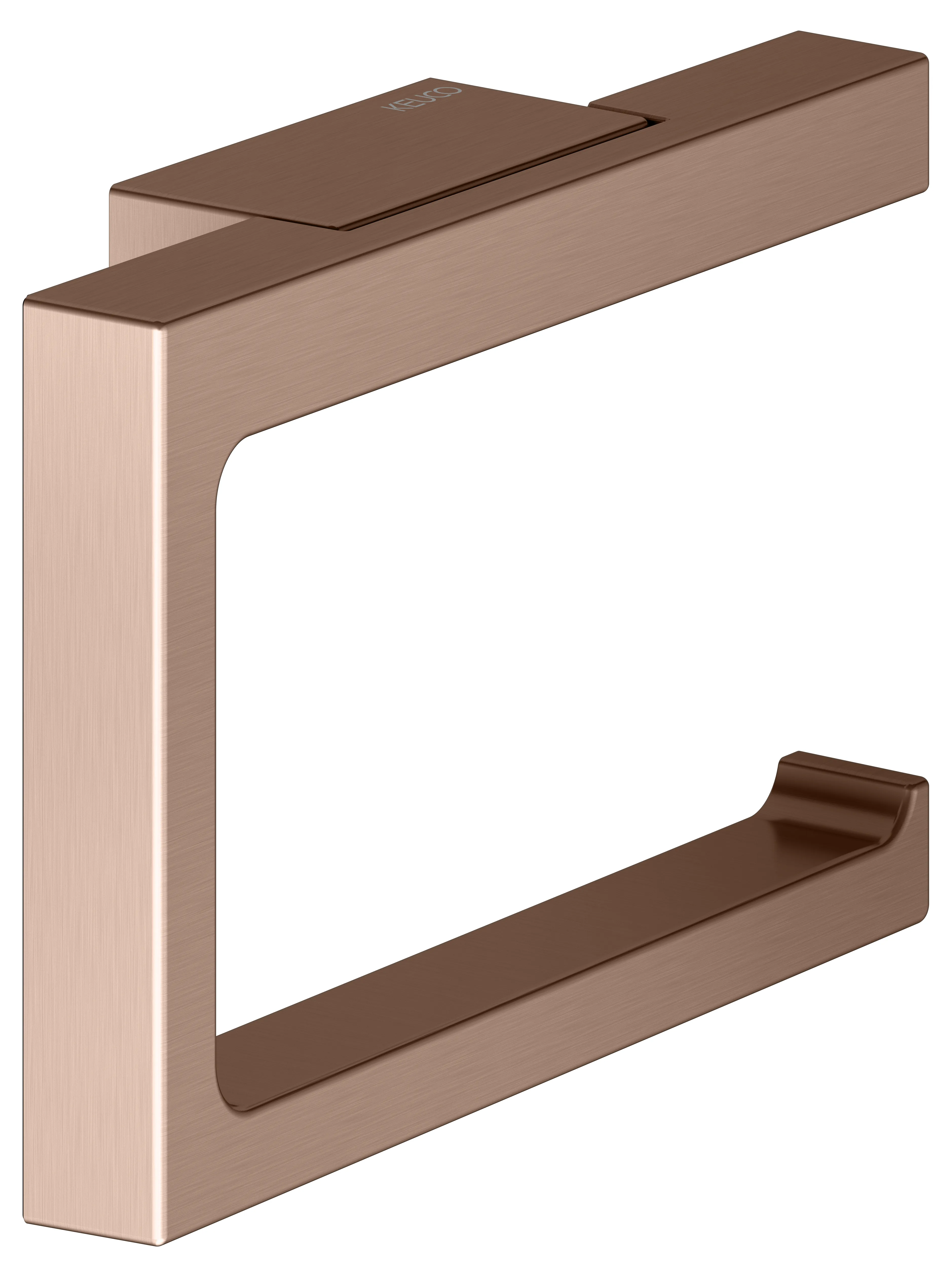 KEUCO EDITION 11 Toilettenpapierhalter offene Form Rotgold gebürstet KEUCO EDITION 11 Toilettenpapierhalter offene Form Rotgold gebürstet
