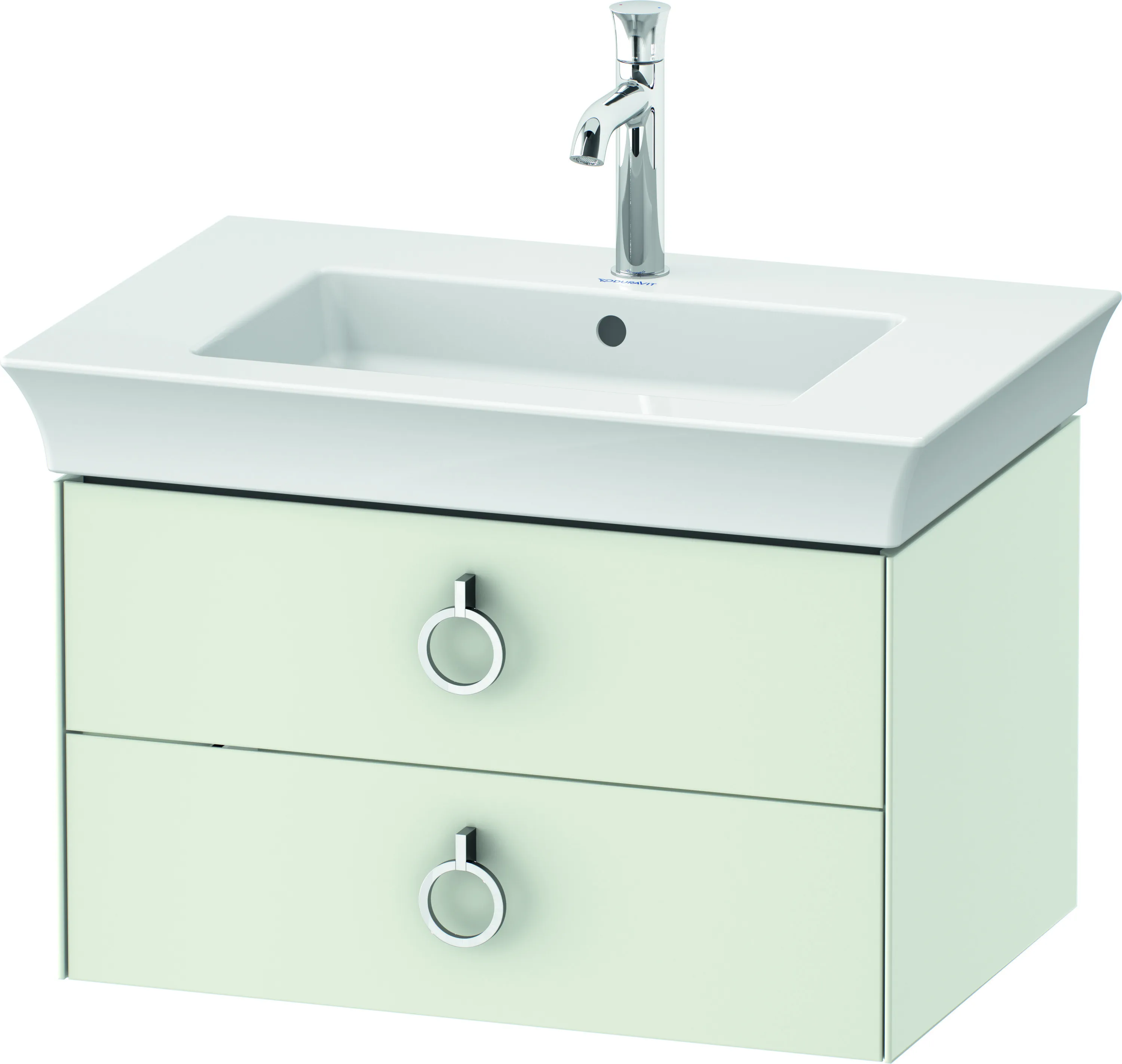 Duravit Waschtischunterschrank „White Tulip“, mit Beleuchtung Duravit Waschtischunterschrank „White Tulip“, mit Beleuchtung