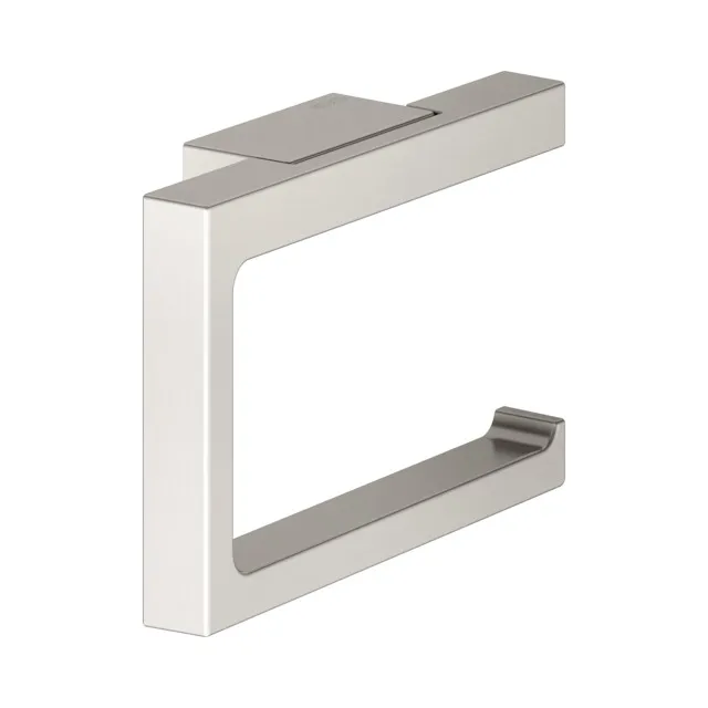 Edition 11 11162050000 Toilettenpapierhalter offene Form Nickel gebürstet