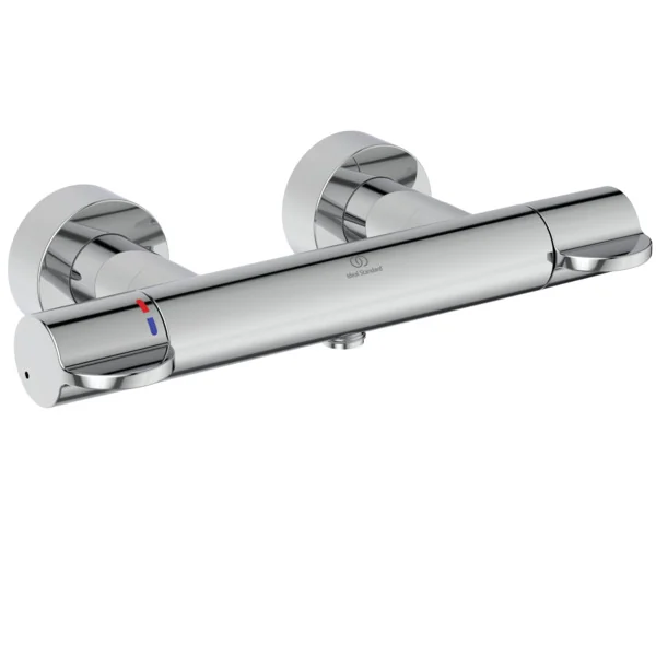 Ideal Standard Ceraplus Safe Brausethermostat mit thermischer Desinfektion und absperrbaren S-Anschlüssen Chrom Ideal Standard Ceraplus Safe Brausethermostat mit thermischer Desinfektion und absperrbaren S-Anschlüssen Chrom