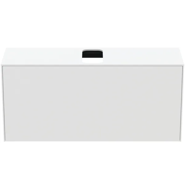 Ideal Standard Waschtischunterschrank „Conca“ 120,2 × 55 × 37,3 cm Weiß matt lackiert Ideal Standard Waschtischunterschrank „Conca“ 120,2 × 55 × 37,3 cm Weiß matt lackiert