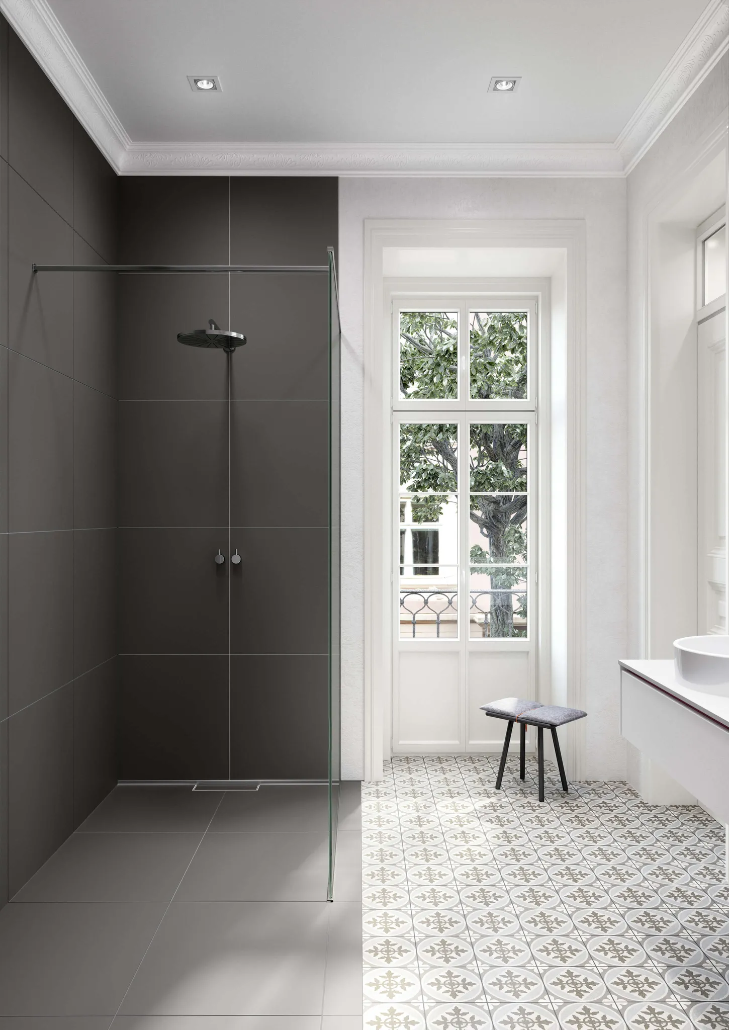 Duschrinne CeraFrame Connect, messing matt, 300 x 90 mm Duschrinne CeraFrame Connect, messing matt, 300 x 90 mm