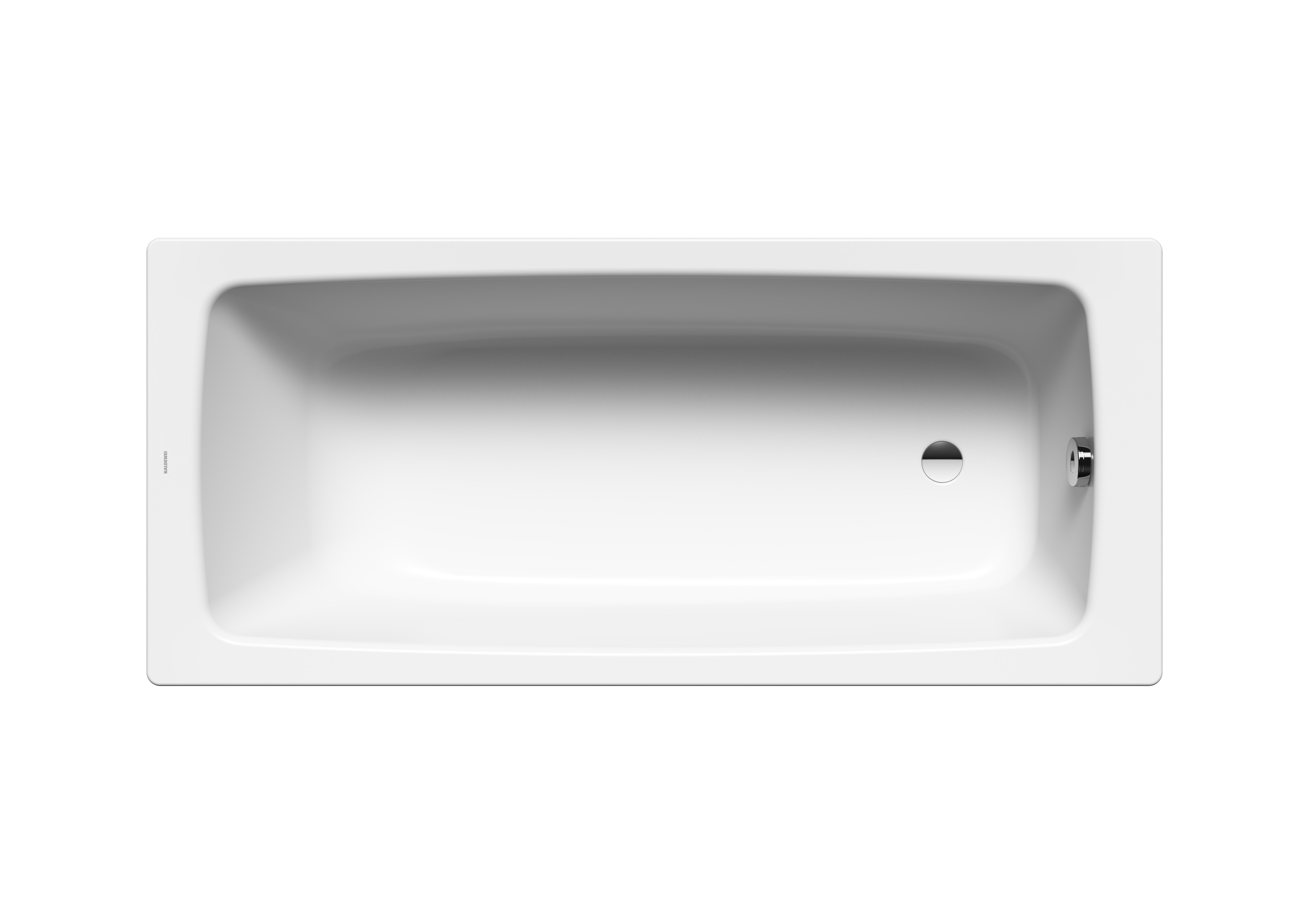 Kaldewei rechteck Badewanne „Cayono“ 160 × 70 cm in alpinweiß, / 