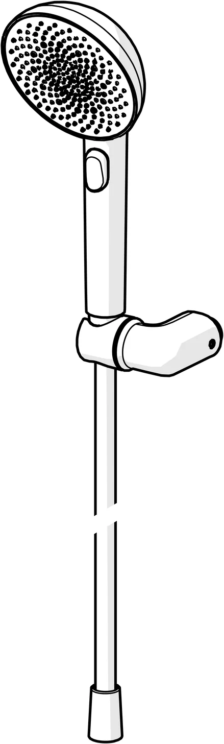 HansaAURELIA Handbrausegarnitur HansaAURELIA 4717 3-strahlig Chrom