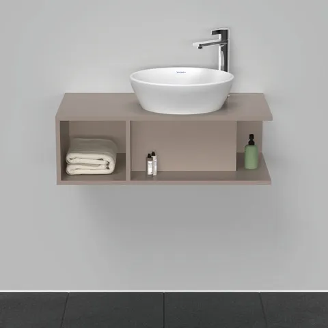 Duravit Waschtischunterschrank wandhängend „D-Neo“ 80 × 26 × 48 cm Basalt Matt Duravit Waschtischunterschrank wandhängend „D-Neo“ 80 × 26 × 48 cm Basalt Matt