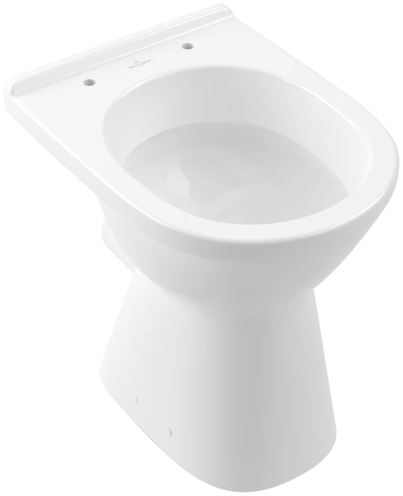 Villeroy & Boch ViCare Tiefspül-WC spülrandlos 4683R0 Oval bodenstehend Weiß Alpin CeramicPlus