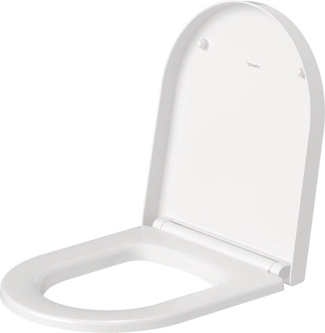 Duravit WC-Sitz Compact „ME by Starck“ 37,4 × 43,8 × 5,1 cm in Weiß Hochglanz Duravit WC-Sitz Compact „ME by Starck“ 37,4 × 43,8 × 5,1 cm in Weiß Hochglanz