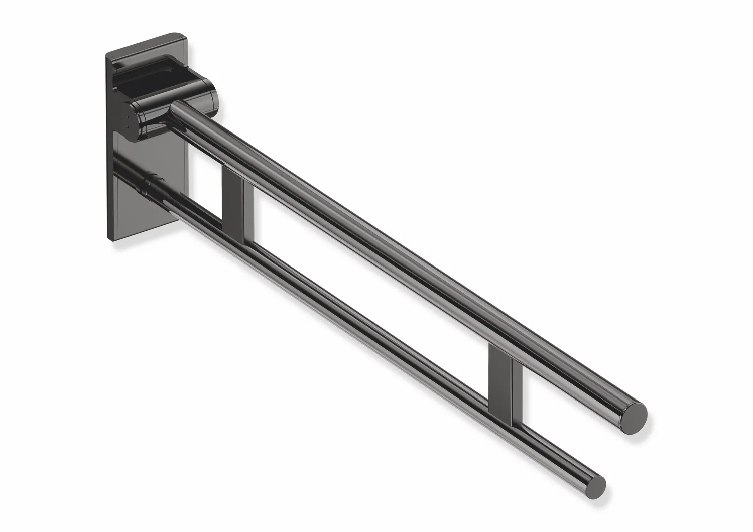 Stützklappgriff Duo, Design A des Systems 900, Edelstahl, PVD, Ausladung 850 mm, in Farbe CK (messing glänzend) Stützklappgriff Duo, Design A des Systems 900, Edelstahl, PVD, Ausladung 850 mm, in Farbe CK (messing glänzend)