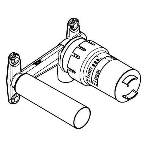 Grohe Joystick Unterputz-Einbaukörper 23429 für 2-Loch-Waschtischbatterien, Wandeinbau Grohe Joystick Unterputz-Einbaukörper 23429 für 2-Loch-Waschtischbatterien, Wandeinbau