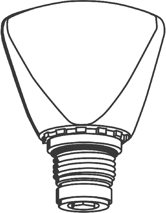 Oberteil 11119, DN 15, Markierung rot