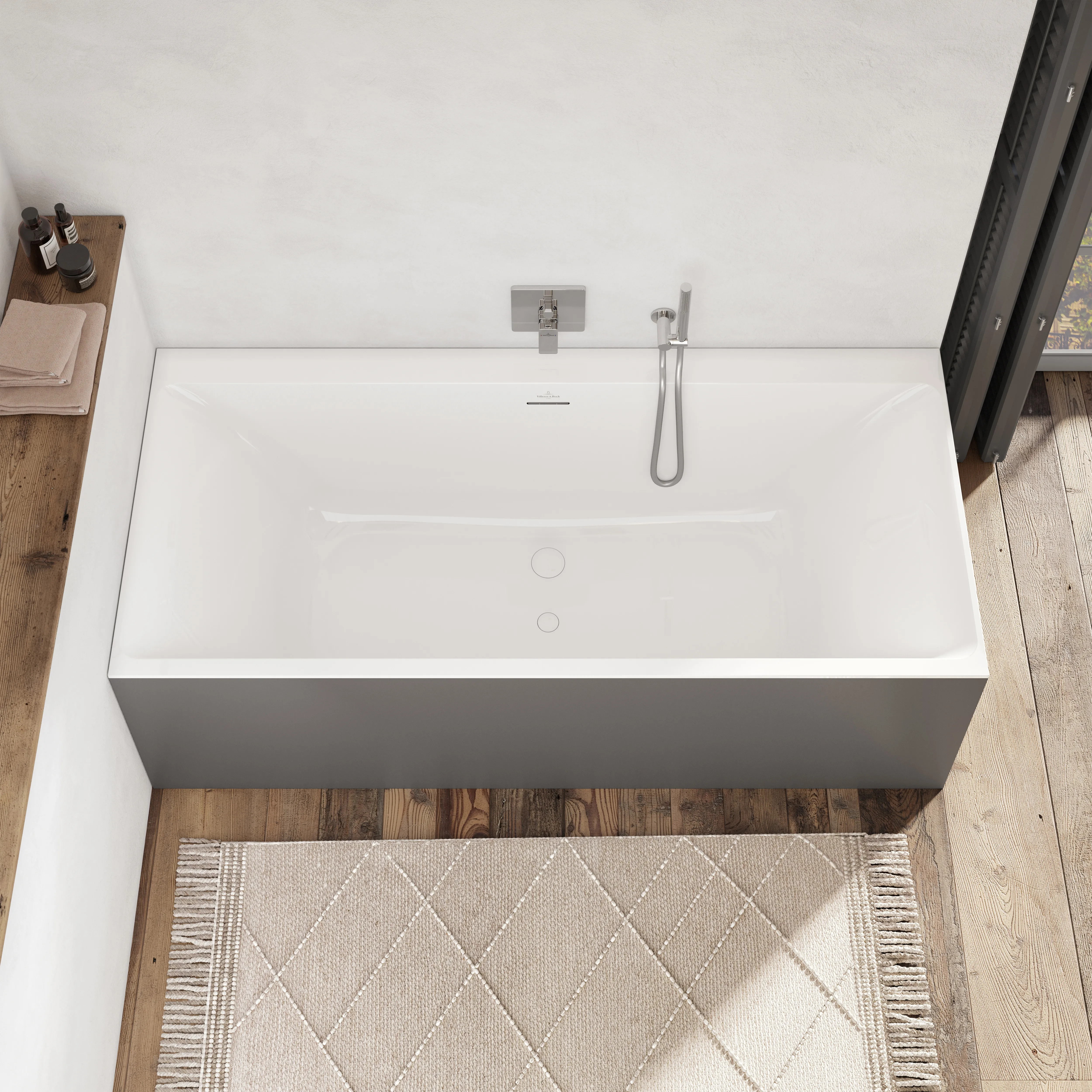 Villeroy & Boch Badewanne „Subway 3.0“ mit SilentFlow rechteck 170 × 75 cm