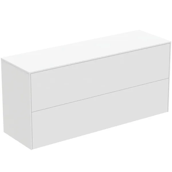 Ideal Standard Waschtischunterschrank Conca, 2 Auszüge, Weiß