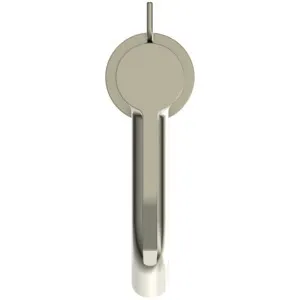 Waschischarmatur Joy Ausladung 110mm mit Ablaufgarnitur mit langem Griff Brushed Gold Waschischarmatur Joy Ausladung 110mm mit Ablaufgarnitur mit langem Griff Brushed Gold