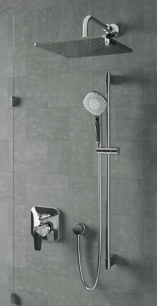 Wandanschlussbogen Unterputz Idealrain, Chrom Wandanschlussbogen Unterputz Idealrain, Chrom