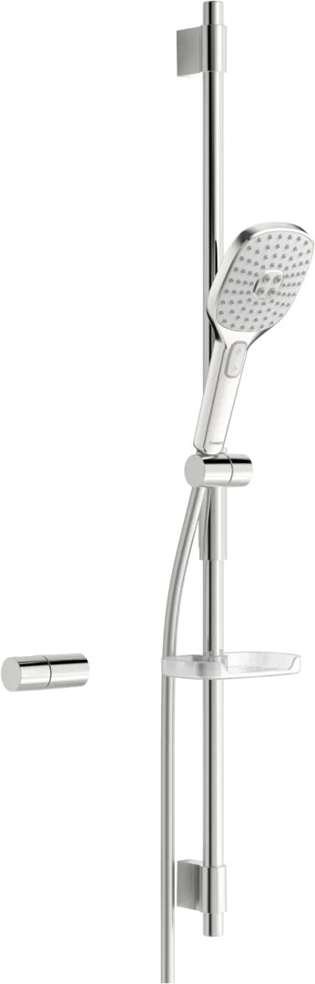 HansaACTIVEJET Style Wandstangen-Brausenset 8437 3-strahlig Chrom HansaACTIVEJET Style Wandstangen-Brausenset 8437 3-strahlig Chrom