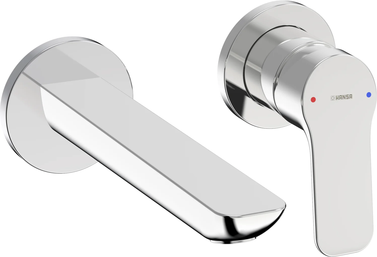 HansaBASIC Waschtischarmatur EHM FM-Set f. WT-Batt. HansaBASIC 5560 Ausladung 185 mm Chrom HansaBASIC Waschtischarmatur EHM FM-Set f. WT-Batt. HansaBASIC 5560 Ausladung 185 mm Chrom