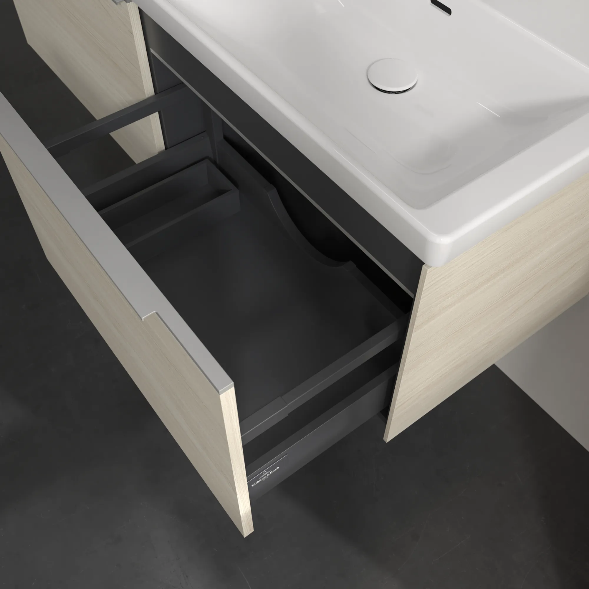 Villeroy & Boch Waschtischunterschrank „Subway 3.0“ für Schrank-Doppelwaschtisch 1272 × 429 × 478 mm White Oak, für links und rechts Villeroy & Boch Waschtischunterschrank „Subway 3.0“ für Schrank-Doppelwaschtisch 1272 × 429 × 478 mm White Oak, für links und rechts