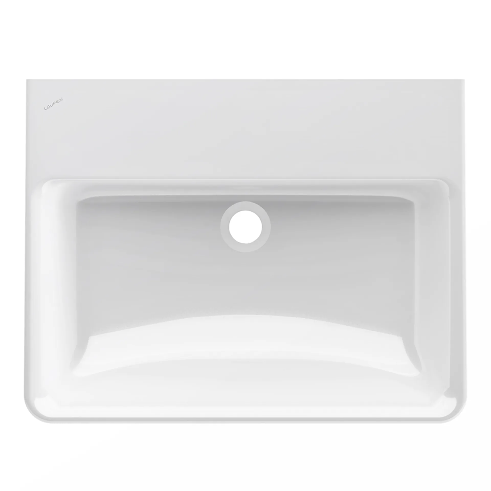 Waschtisch PRO S 465x600x175 1 Hahnloch mit Überlauf weiß Waschtisch PRO S 465x600x175 1 Hahnloch mit Überlauf weiß