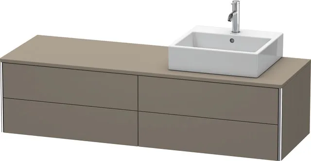 Duravit Waschtischunterschrank wandhängend „XSquare“ 160 × 40 × 54,8 cm Duravit Waschtischunterschrank wandhängend „XSquare“ 160 × 40 × 54,8 cm