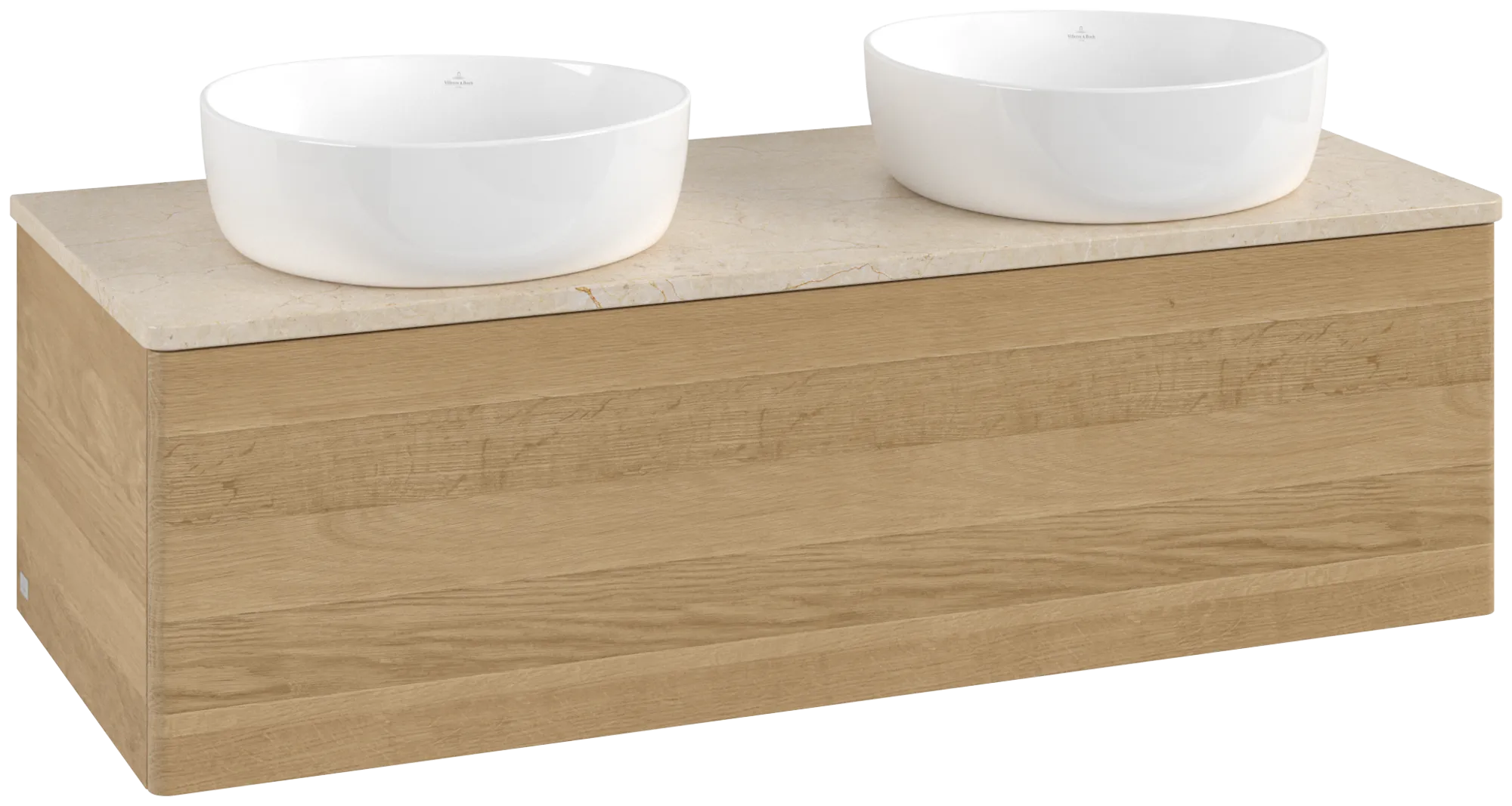 Villeroy & Boch Antao Waschbeckenunterschrank L35_1, 1200x360x500 mm, Honey Oak/Botticino