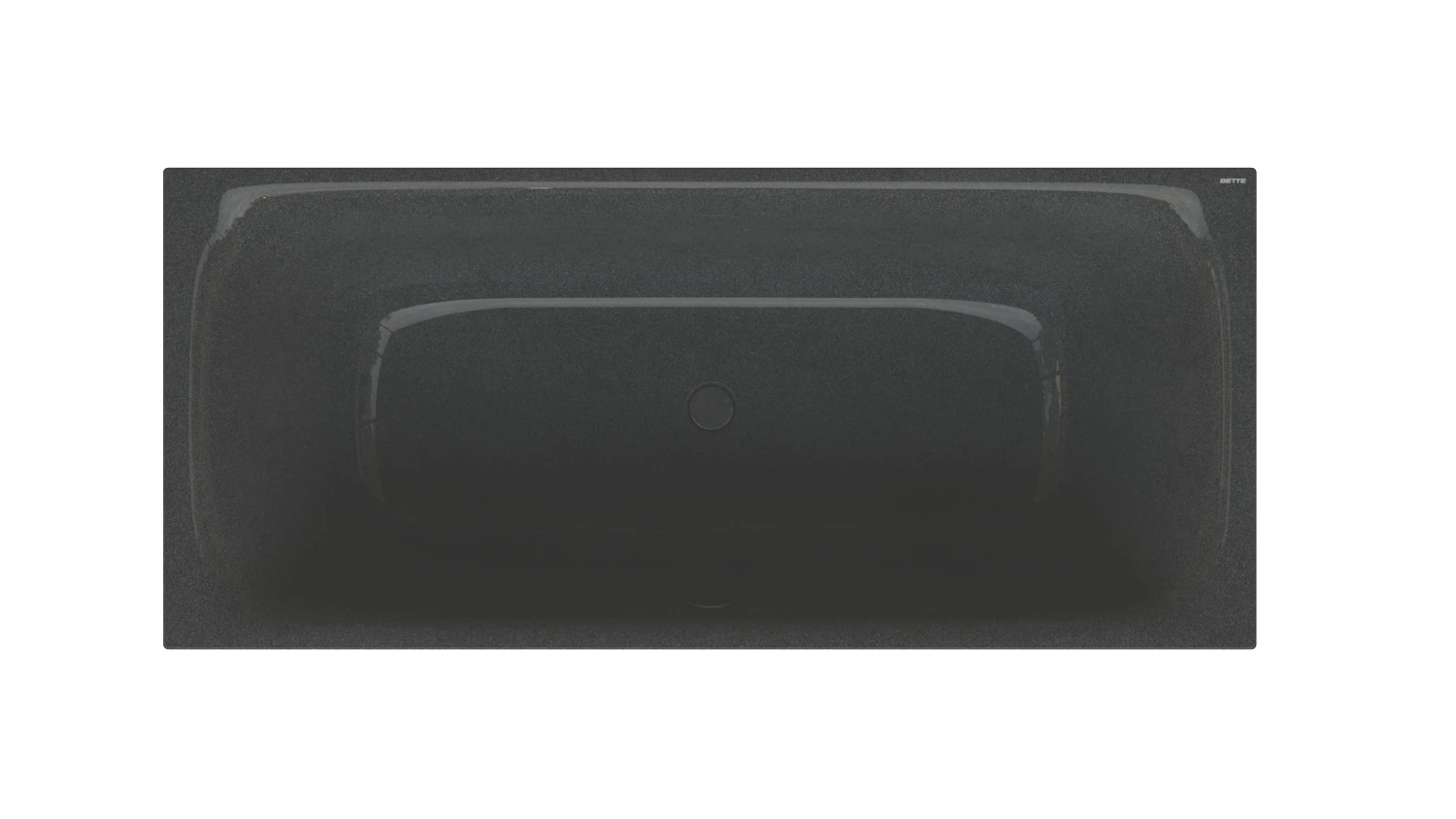Bette rechteck Badewanne „BetteLux“ 170 × 75 cm in Midnight