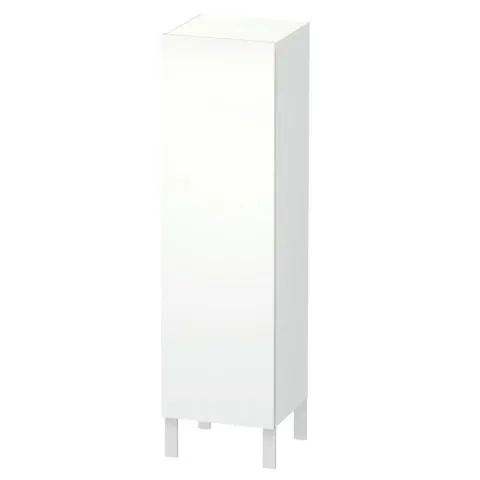 Duravit Halbhochschrank „L-Cube“ 40 × 132 × 36,3 cm Weiß Matt