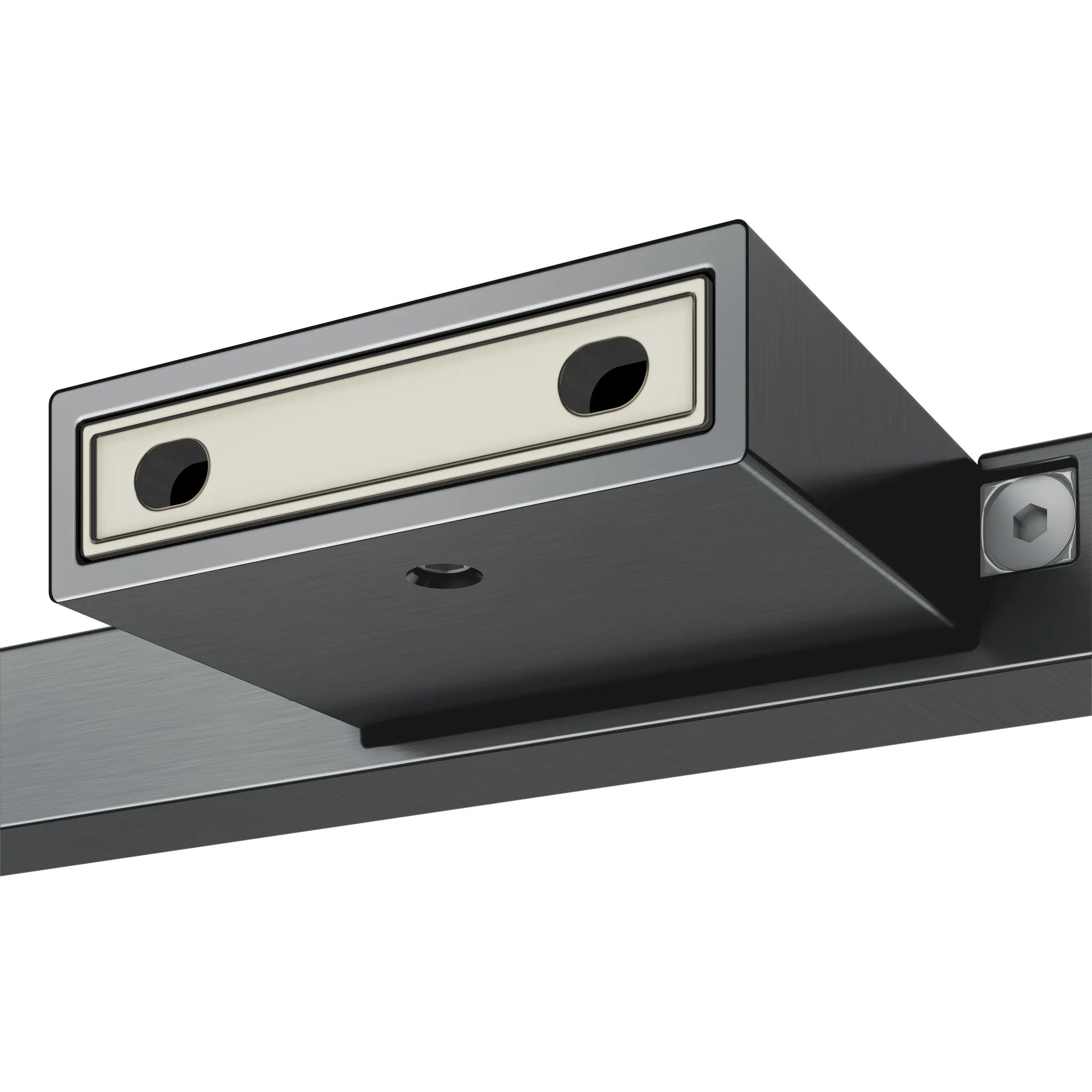 Edition 11 11121130000 Handtuchring Schwarzchrom gebürstet Edition 11 11121130000 Handtuchring Schwarzchrom gebürstet