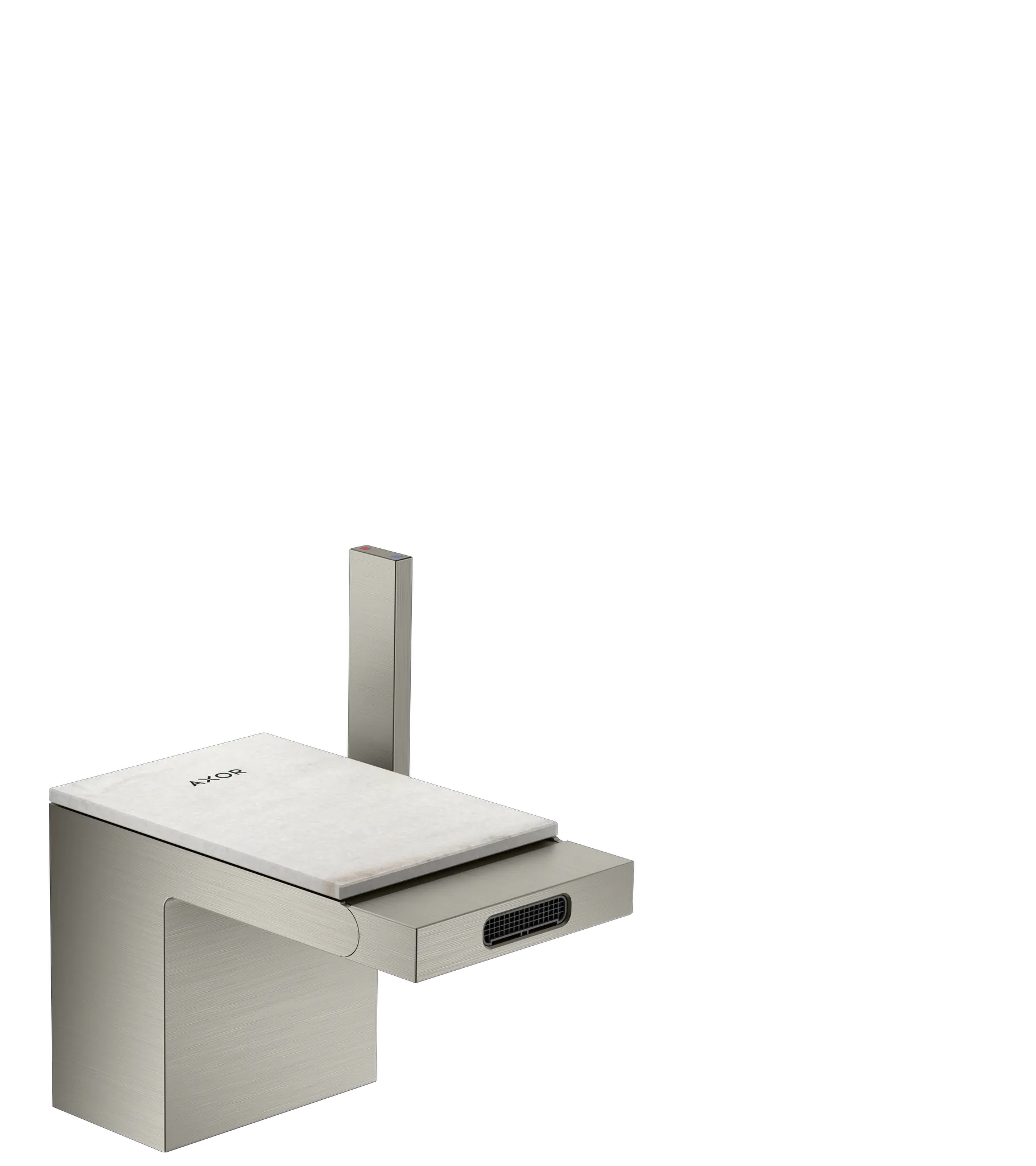 Hansgrohe AXOR MyEdition Mischer Platte 117 mm Marmor Lasa Covelano Vena Oro Hansgrohe AXOR MyEdition Mischer Platte 117 mm Marmor Lasa Covelano Vena Oro