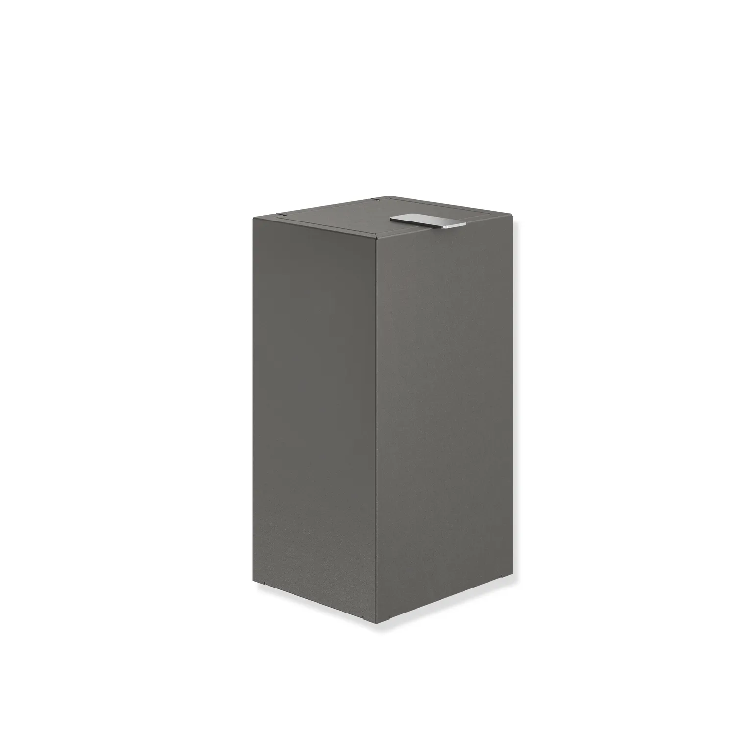 HEWI Hygieneabfallbehälter pulverbeschichtet „System 900“ 16 × 29 × 14 cm in Dunkelgrau tiefmatt HEWI Hygieneabfallbehälter pulverbeschichtet „System 900“ 16 × 29 × 14 cm in Dunkelgrau tiefmatt